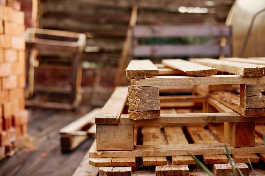 palettes en bois