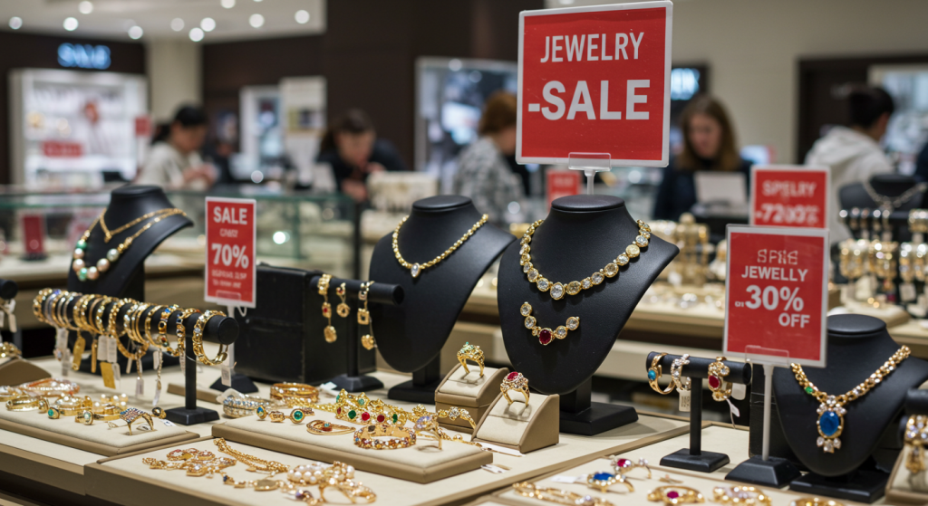 Vente de bijoux